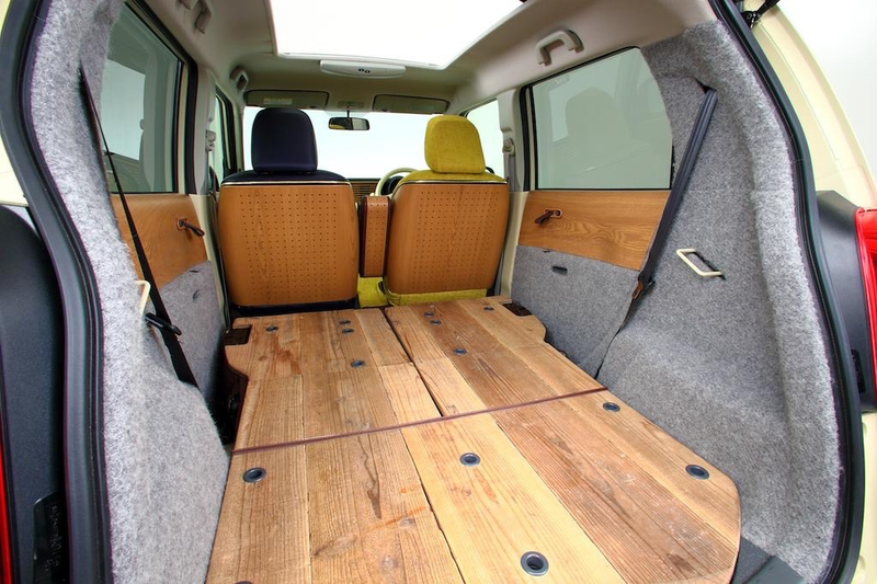 Illustration for article titled Honda N-One 'Natural' Concept Is A Funky Kei Ecobox With Wooden Interior